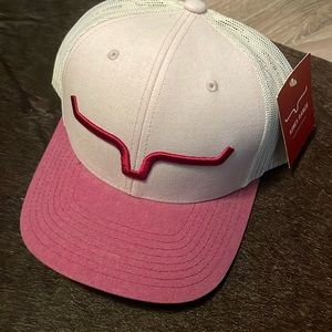 Blush Heather pink Kimes Ranch Trucker Hat